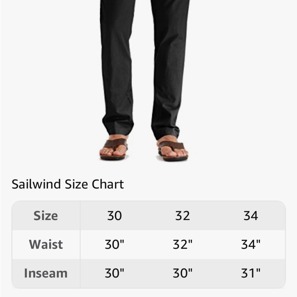 Sailwind drawstring men’s pants - Picture 3 of 4